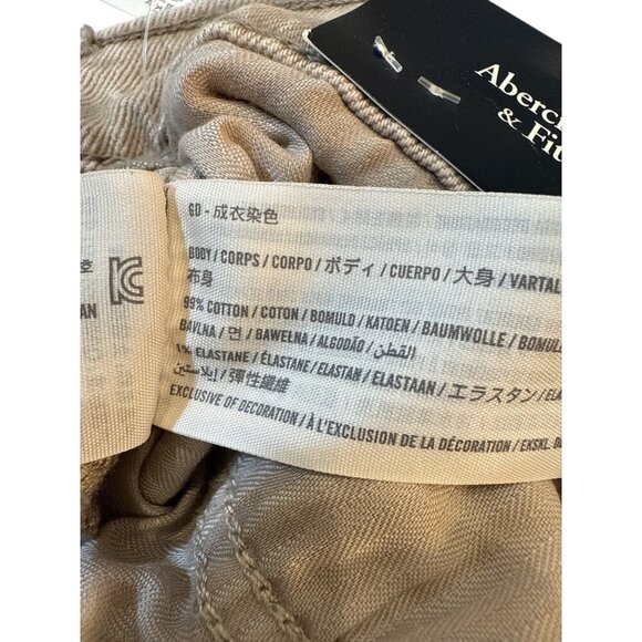 Abercrombie & Fitch 90's Straight Ultra High Rise  Curve Love 34/18R  Jeans NWT - Picture 6 of 7
